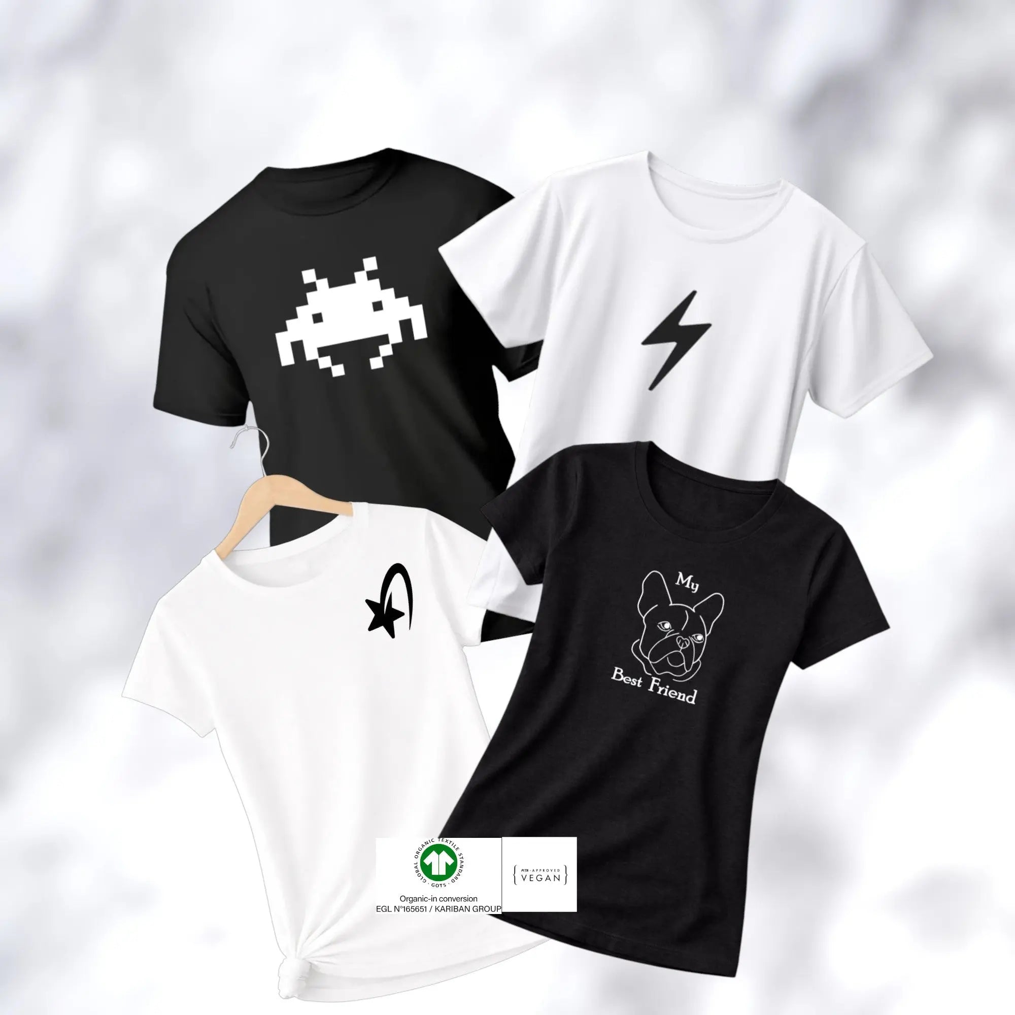 T-shirts-graphiques-essentiels - T shirts et plus