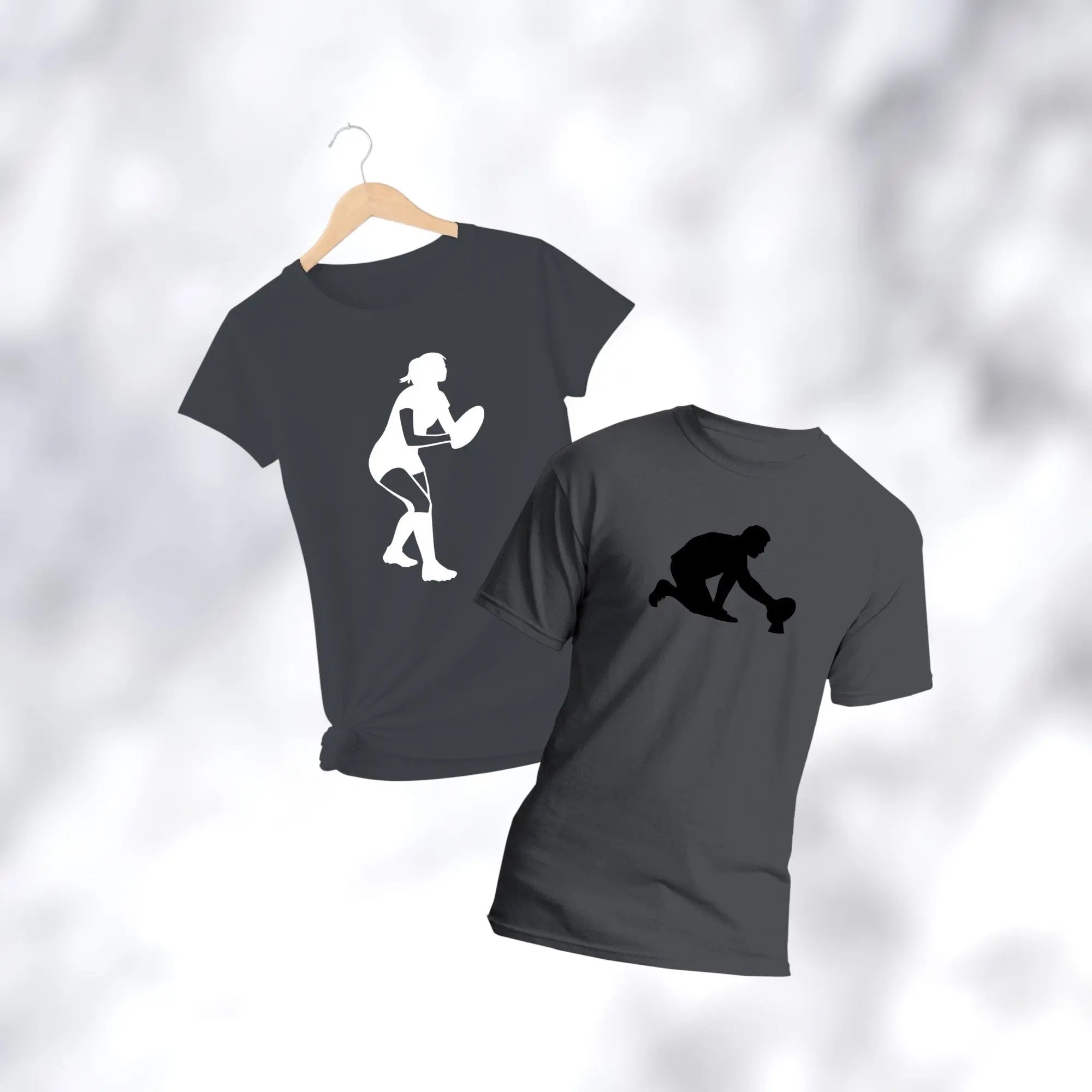 t-shirt graphique rugby minimaliste T shirts et plus