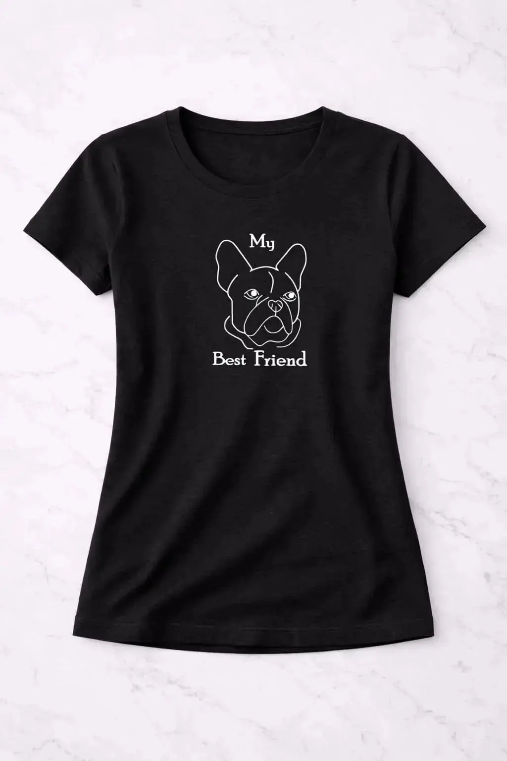 T-shirt femme bio MY BEST FRIEND - T Shirts et plus