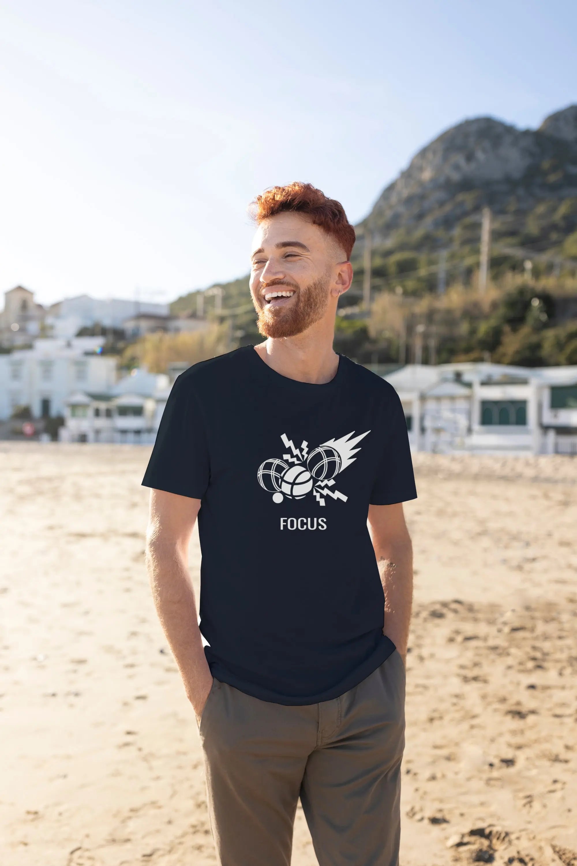 T-shirt homme graphique Focus - T Shirts et plus