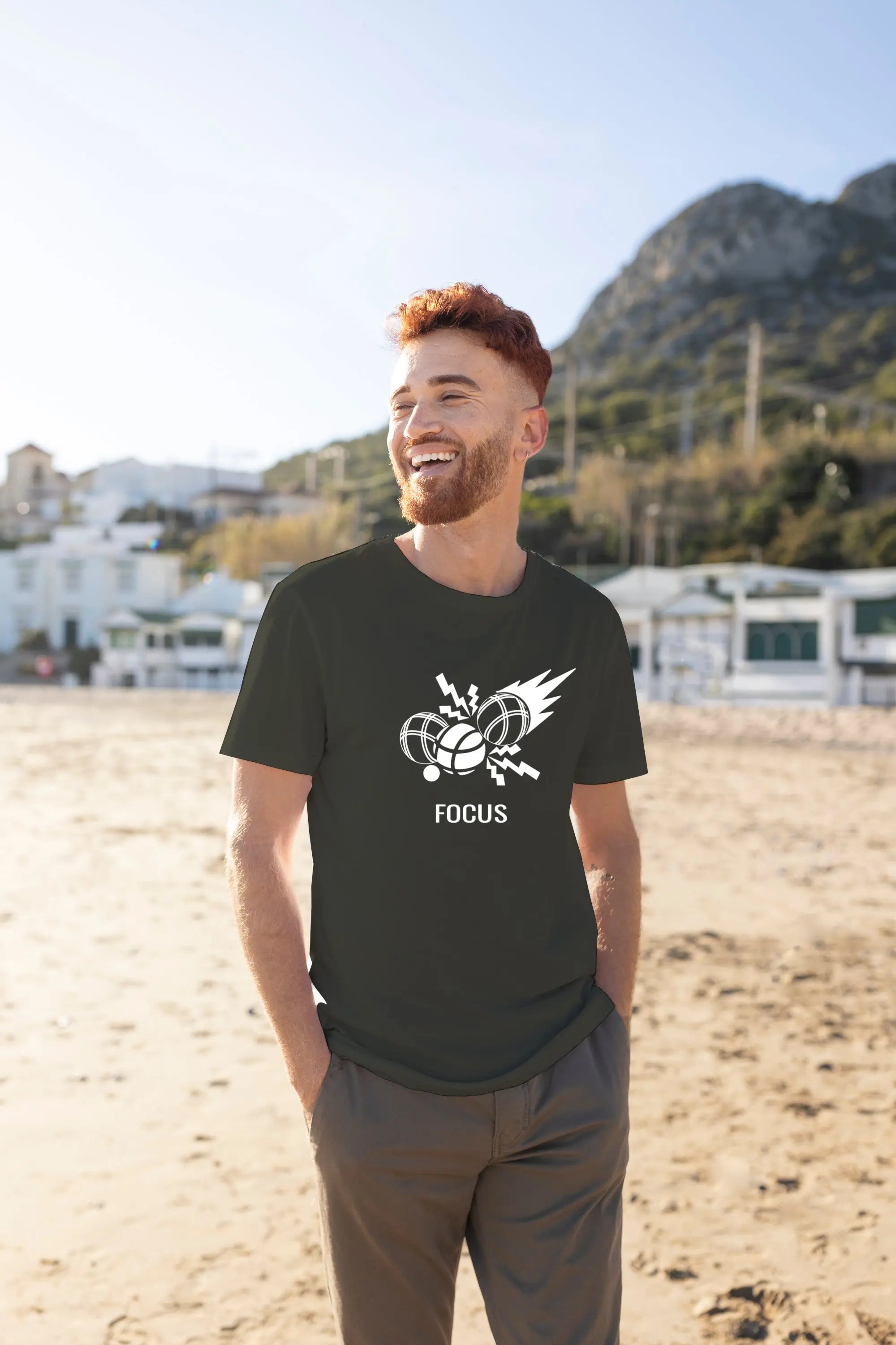 T-shirt homme graphique Focus - T Shirts et plus