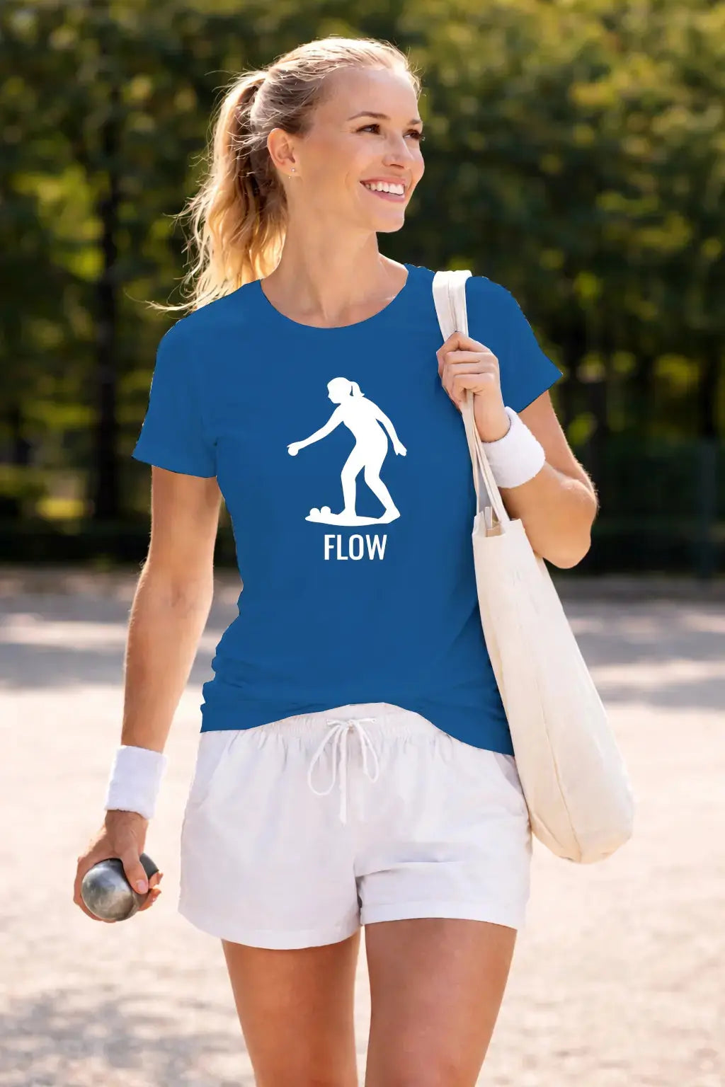 T-shirt femme graphique FLOW - T Shirts et plus