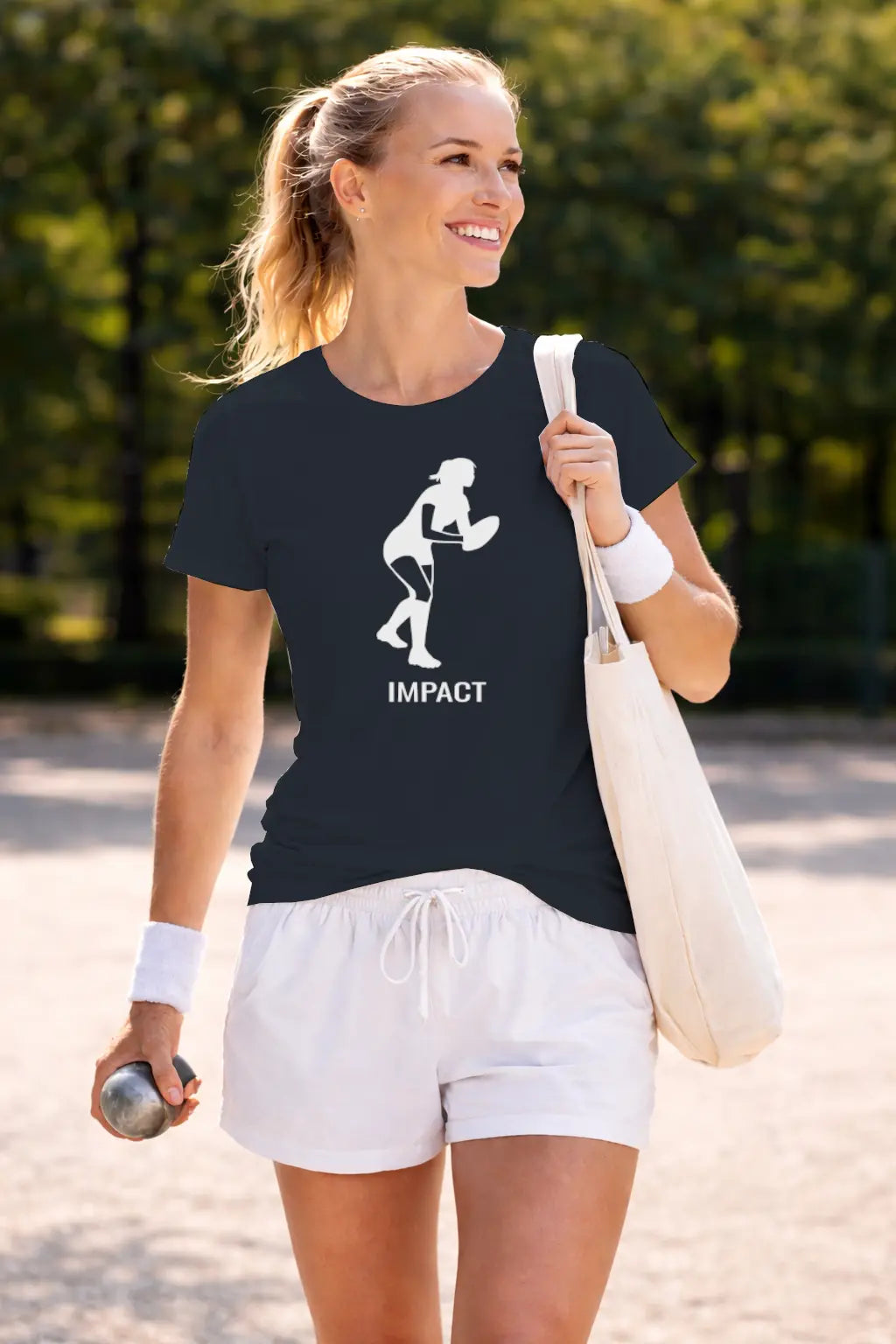 T-shirt femme graphique IMPACT - T Shirts et plus