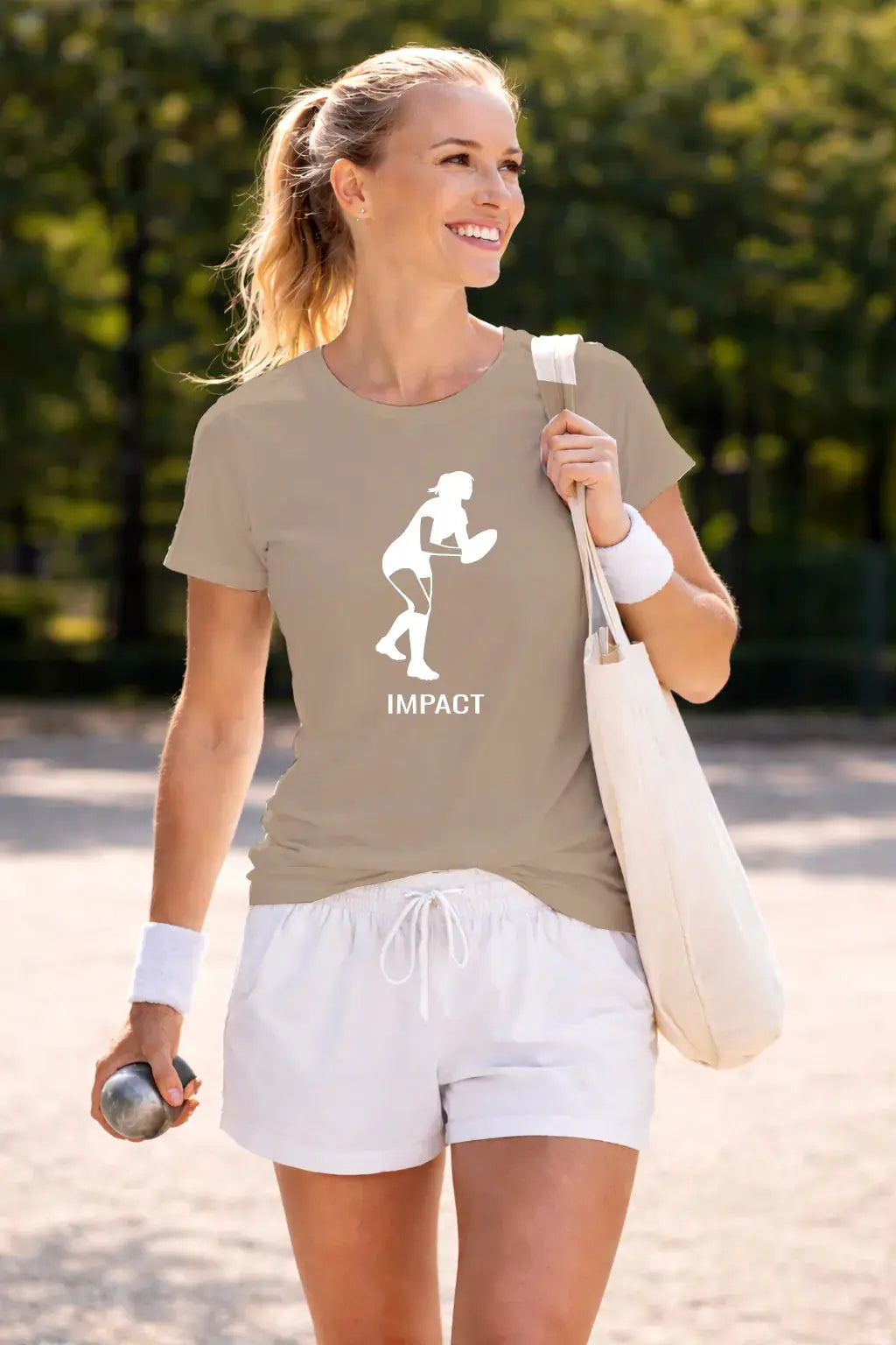 T-shirt femme graphique IMPACT - T Shirts et plus