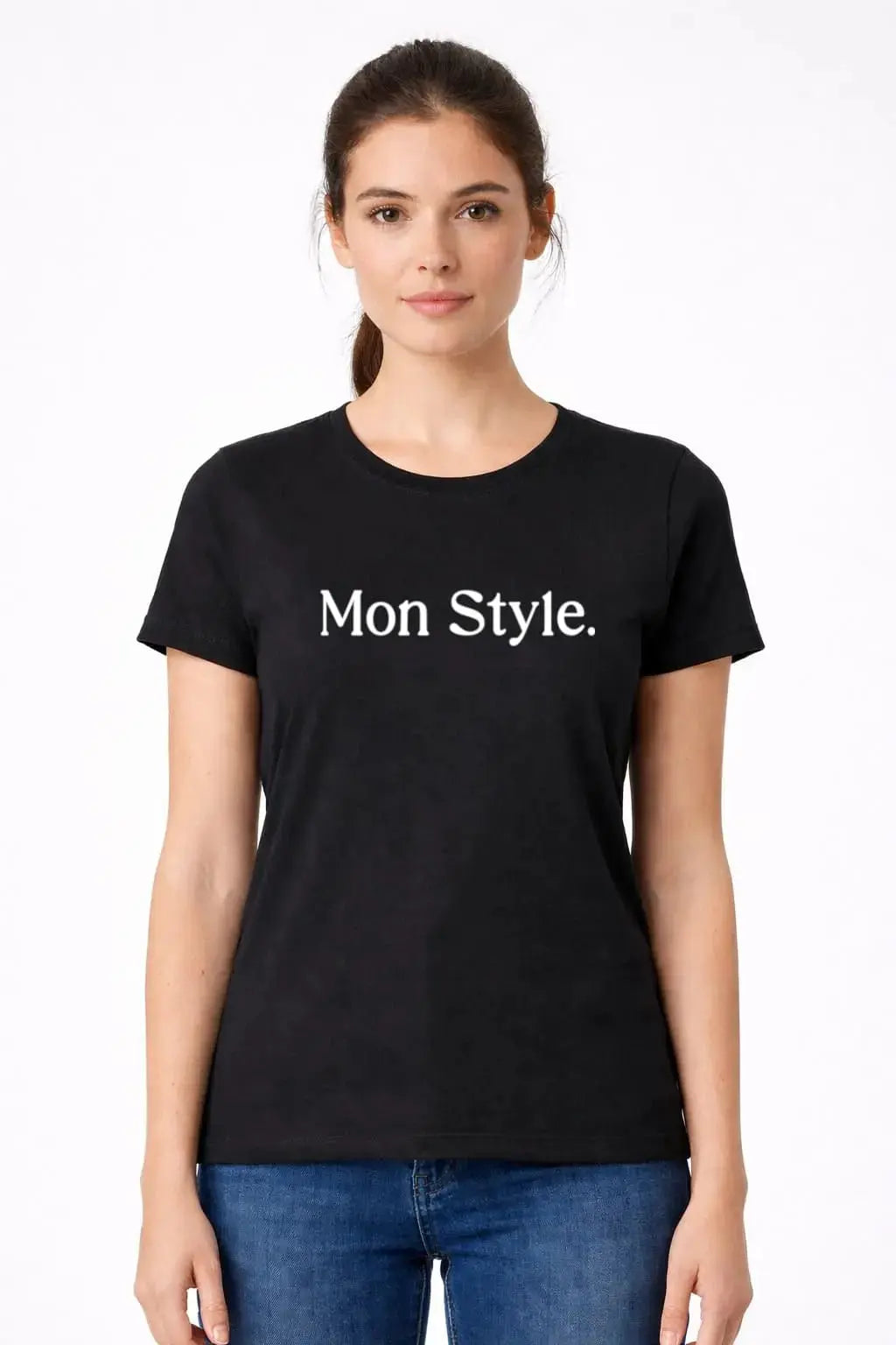 T-shirt femme bio MON STYLE. - T Shirts et plus