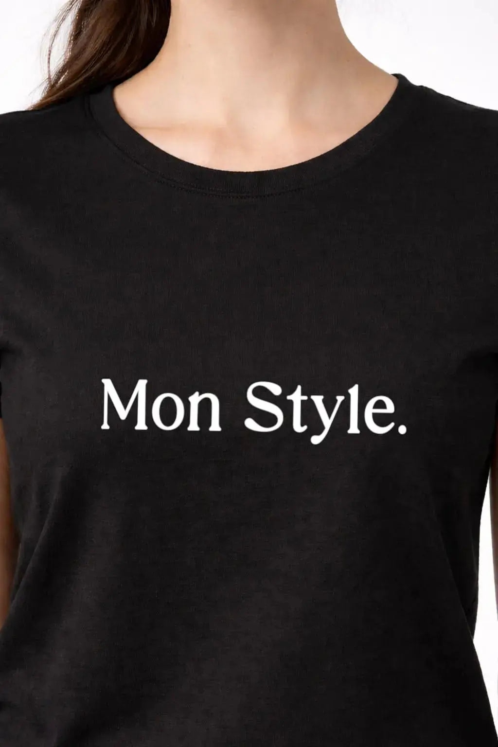 T-shirt femme bio MON STYLE. - T Shirts et plus