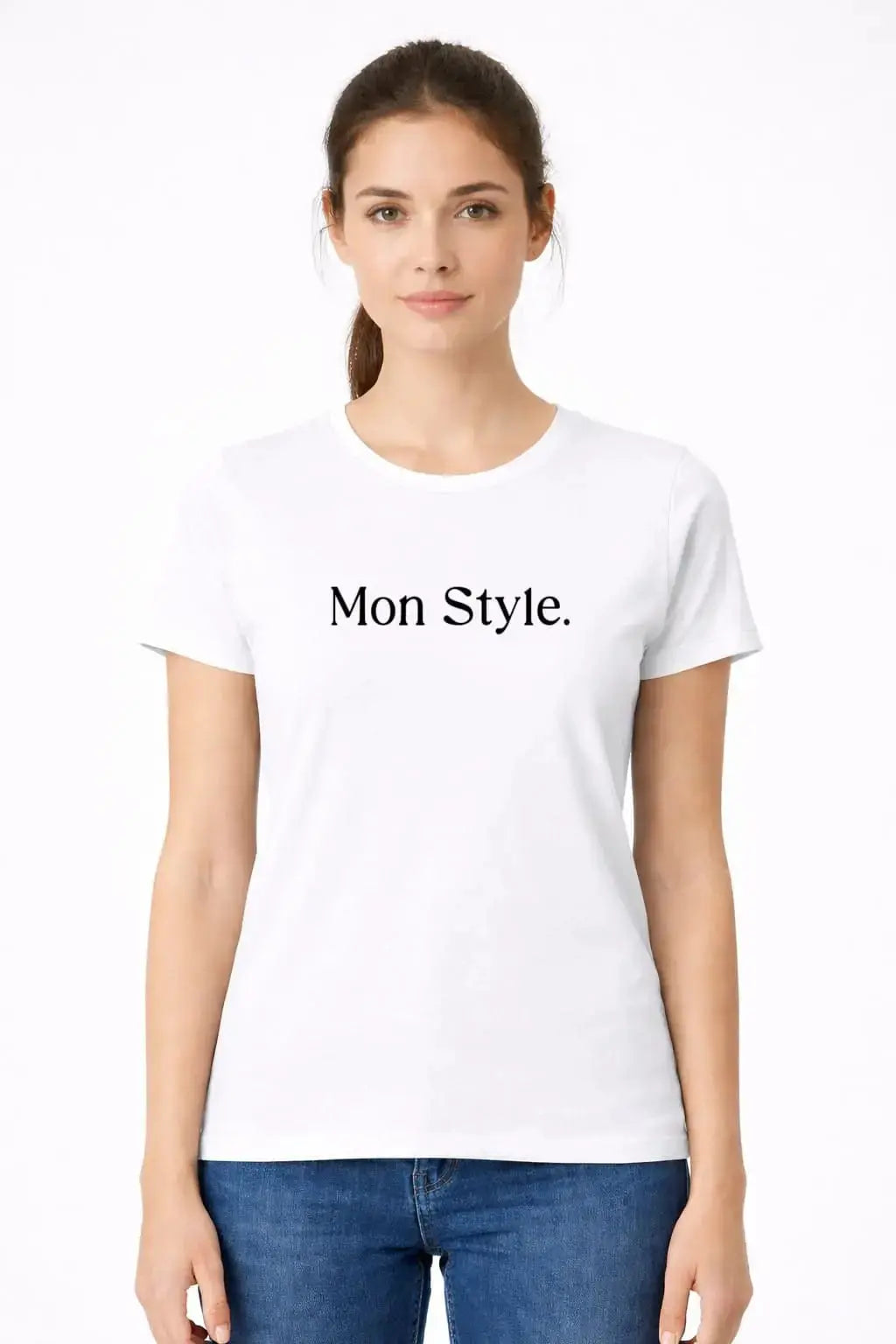 T-shirt femme bio MON STYLE. - T Shirts et plus