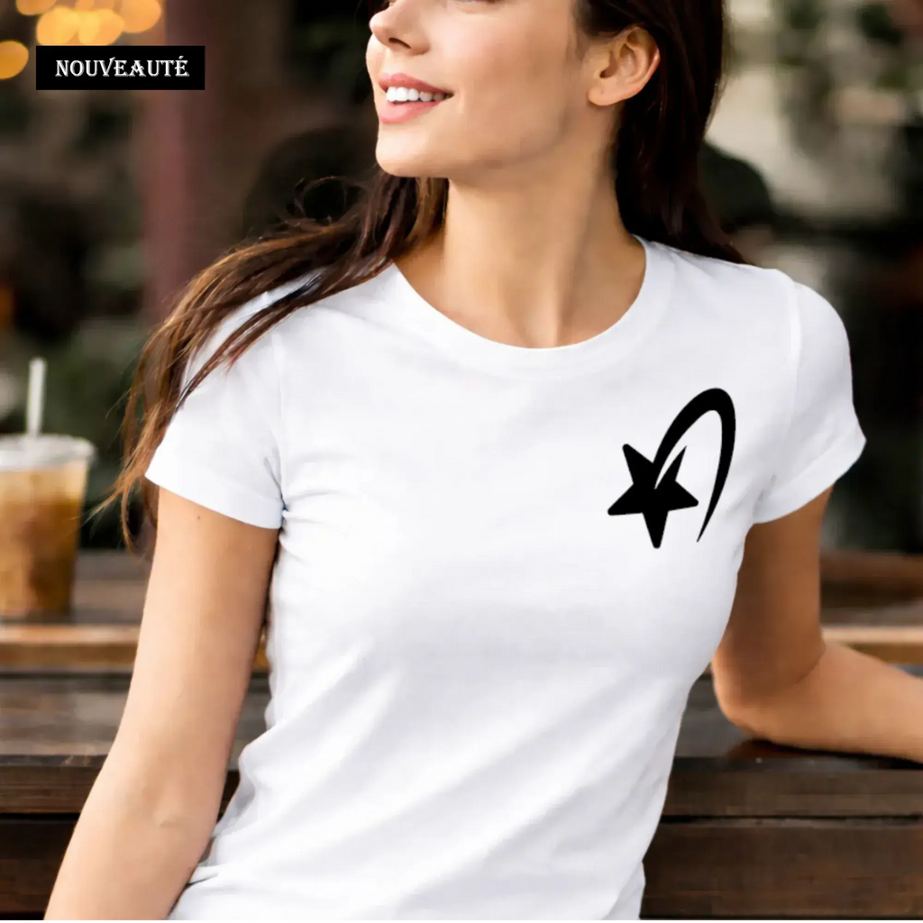 T-shirt femme bio Étoile - T Shirts et plus