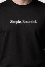 T-shirt homme Simple. Essentiel. - T Shirts et plus