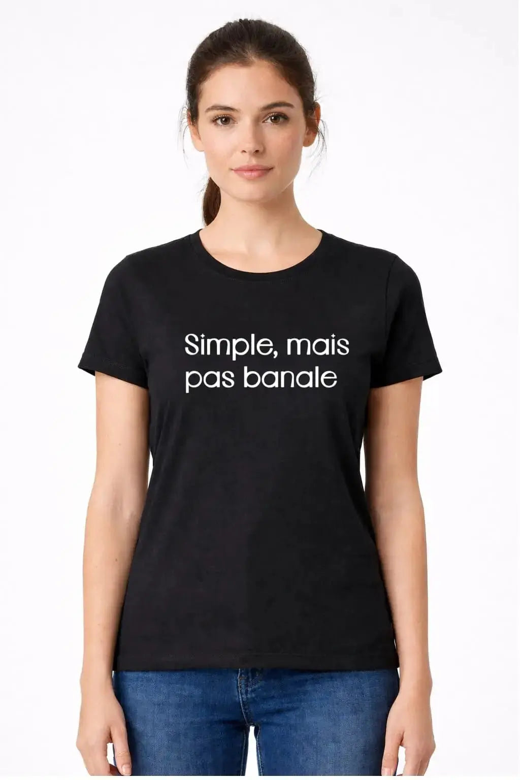 T-shirt femme bio Simple, mais pas banale - T Shirts et plus