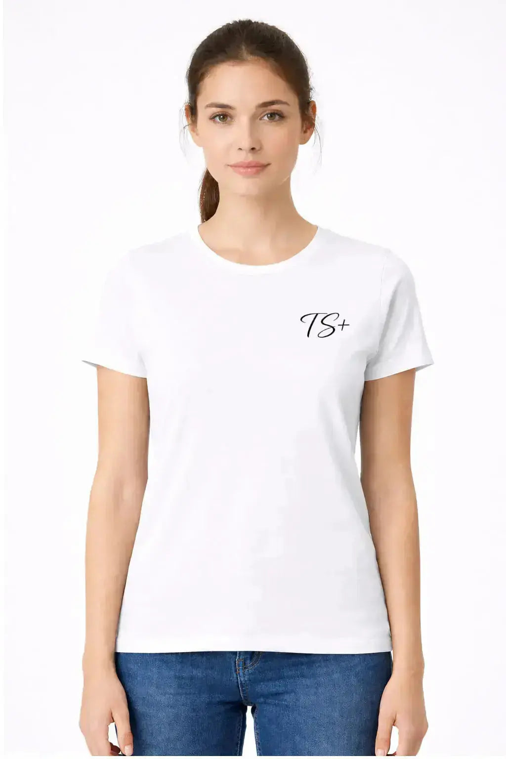 T-shirt bio femme TS+ blanc T Shirts et plus