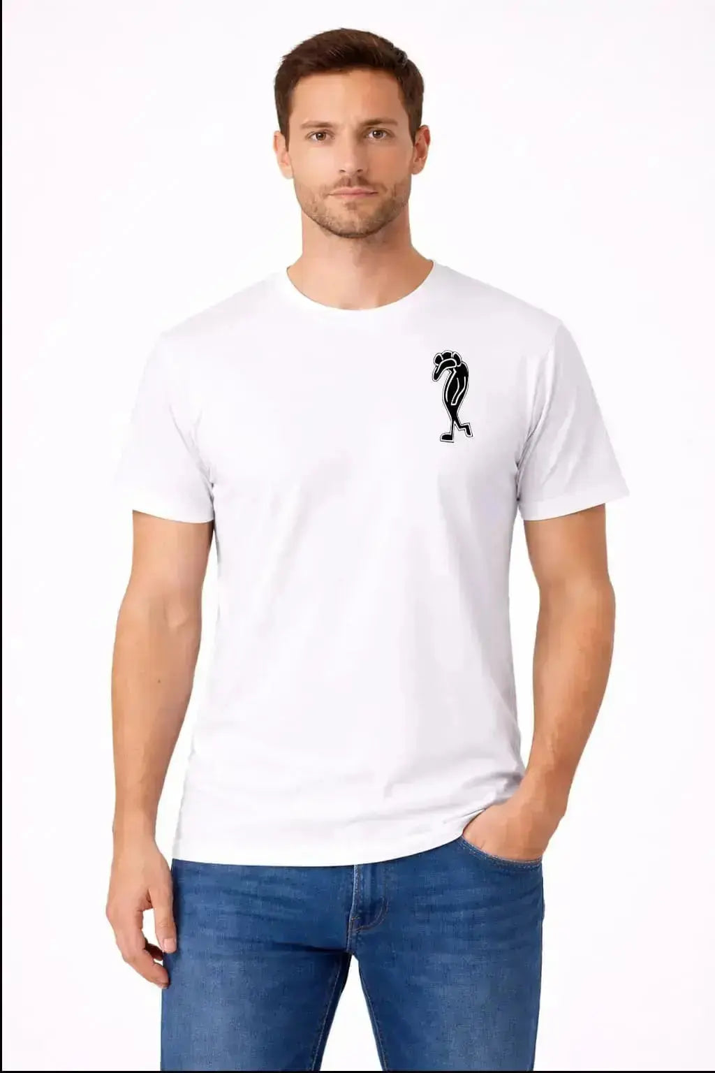 T-shirt bio homme Alien blanc T Shirts et plus