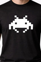 T-shirt bio homme Invaders noir zoom T Shirts et plus