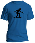 T-shirt graphique homme pétanque play vinyle noir vue à plat T Shirts et plus