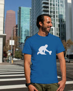 T-shirt graphique homme rugby engage bleu royal T Shirts et plus