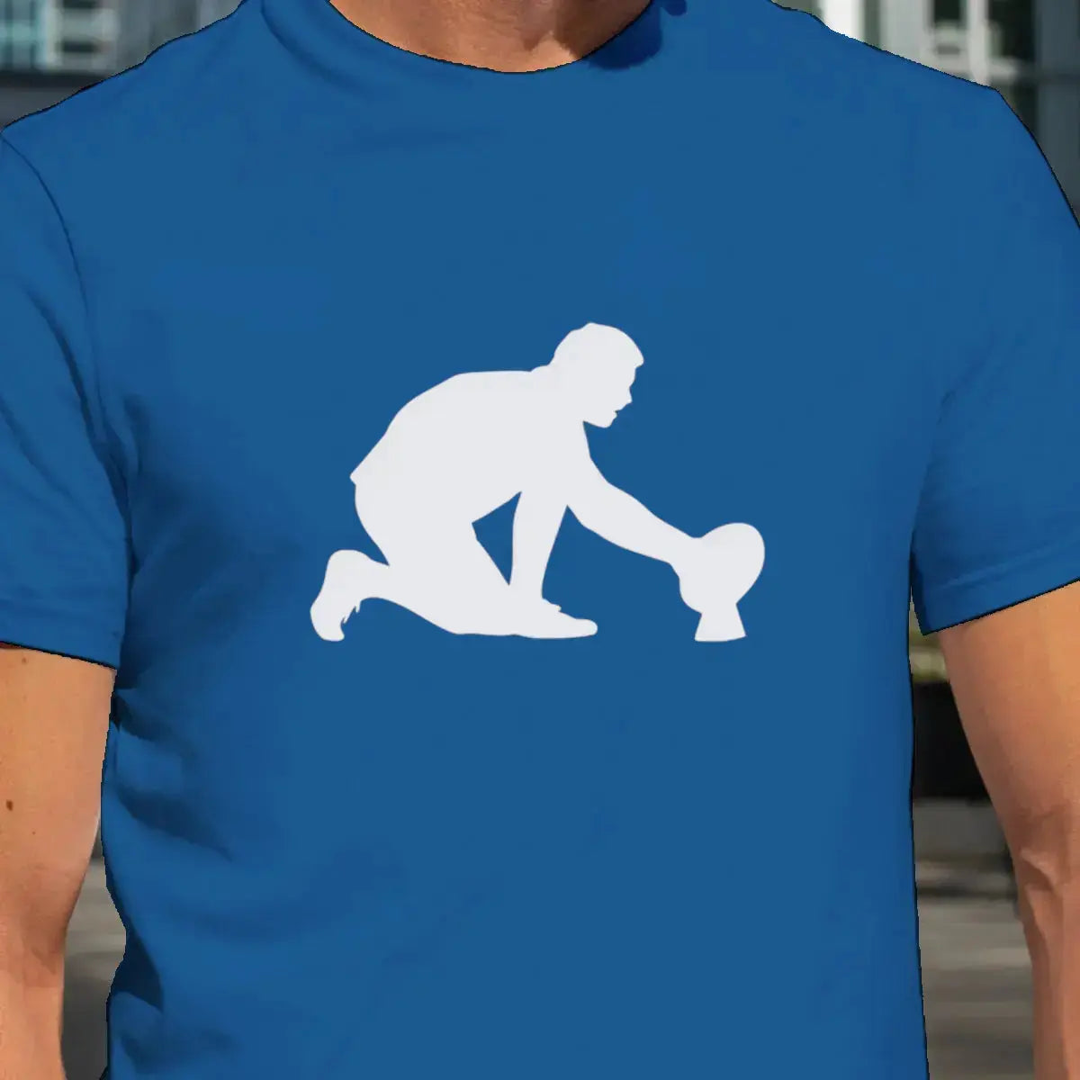 T-shirt graphique homme rugby engage vinyle blanc zoom T Shirts et plus