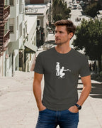 T-shirt graphique homme pétanque maitrise kaki 
