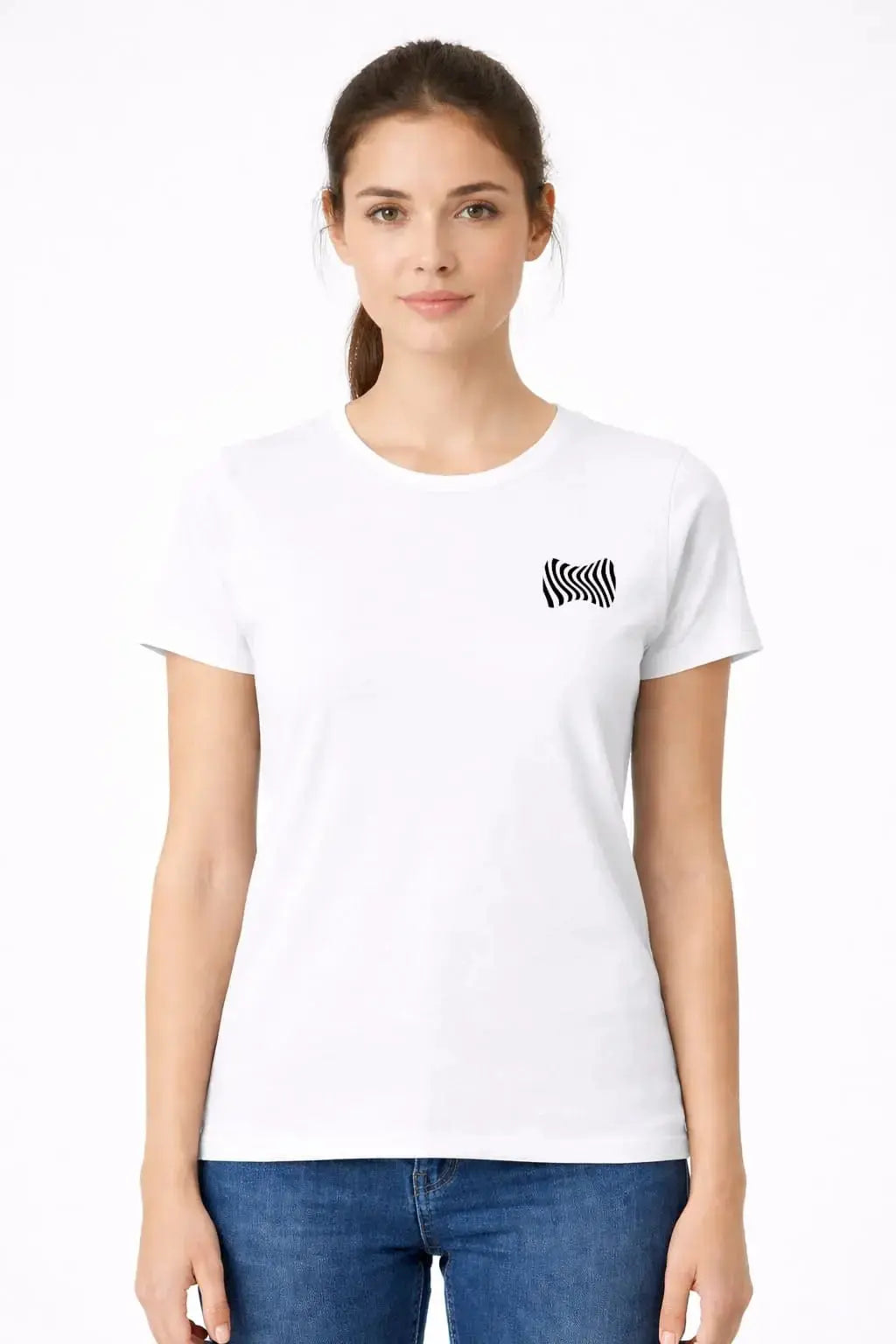 T-shirt femme bio Vague - T Shirts et plus