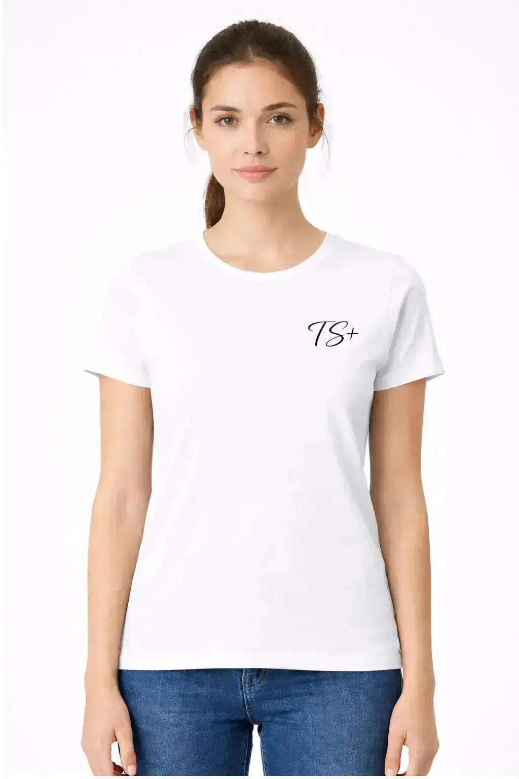 T-shirt bio femme TS+ blanc 