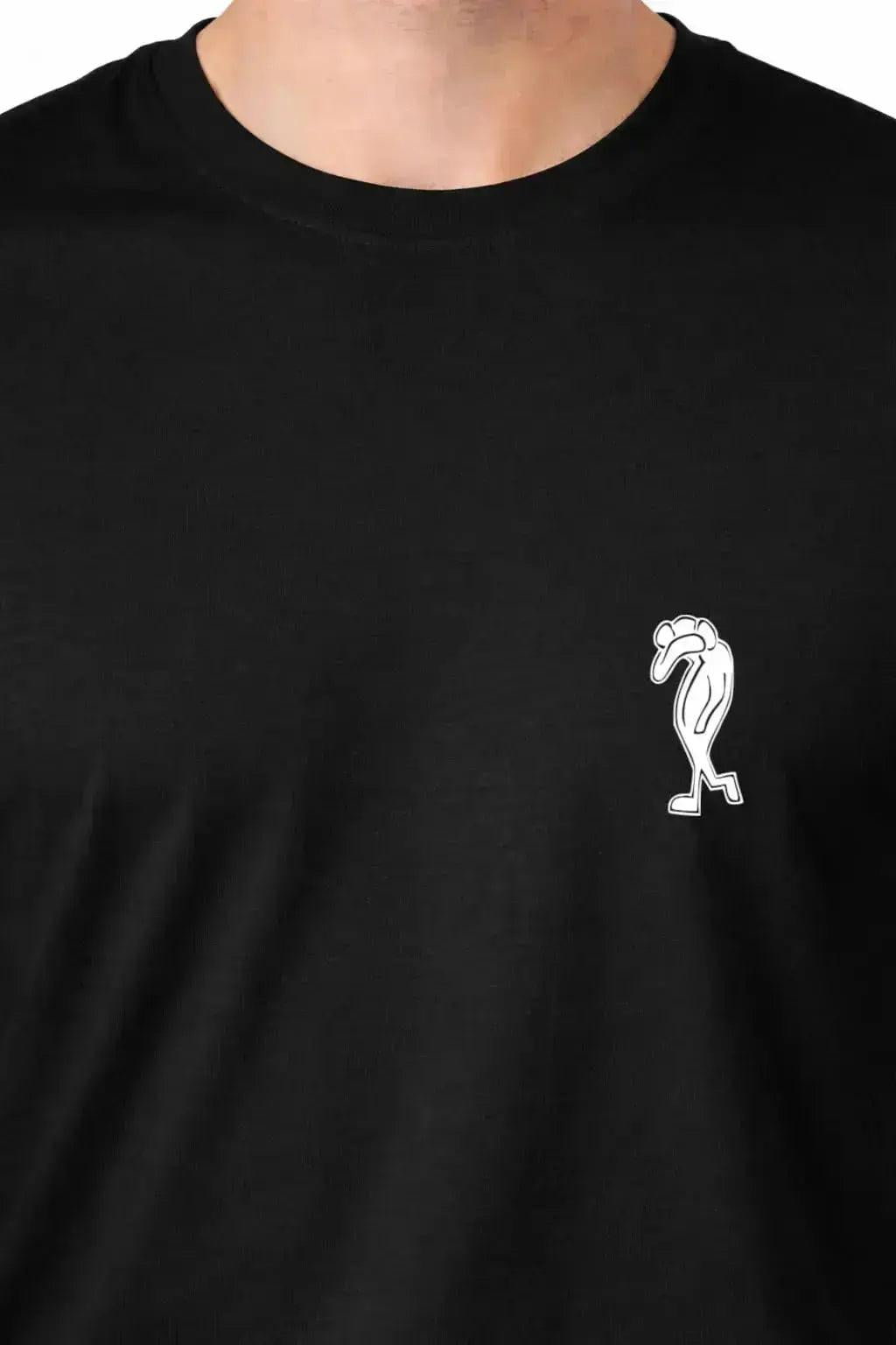 T-shirt bio homme Alien détail blanc vue rapprochée T Shirts et plus