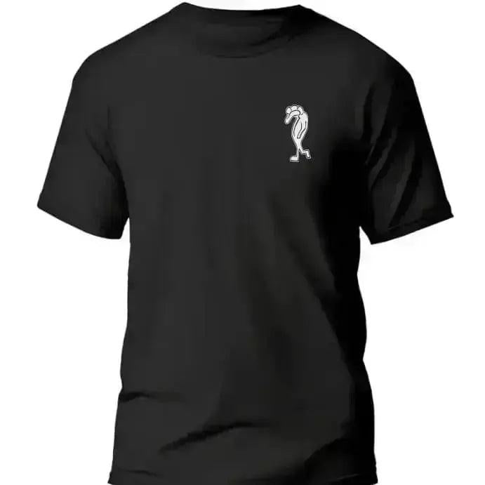 T-shirt bio homme Alien noir vue à plat T Shirts et plus
