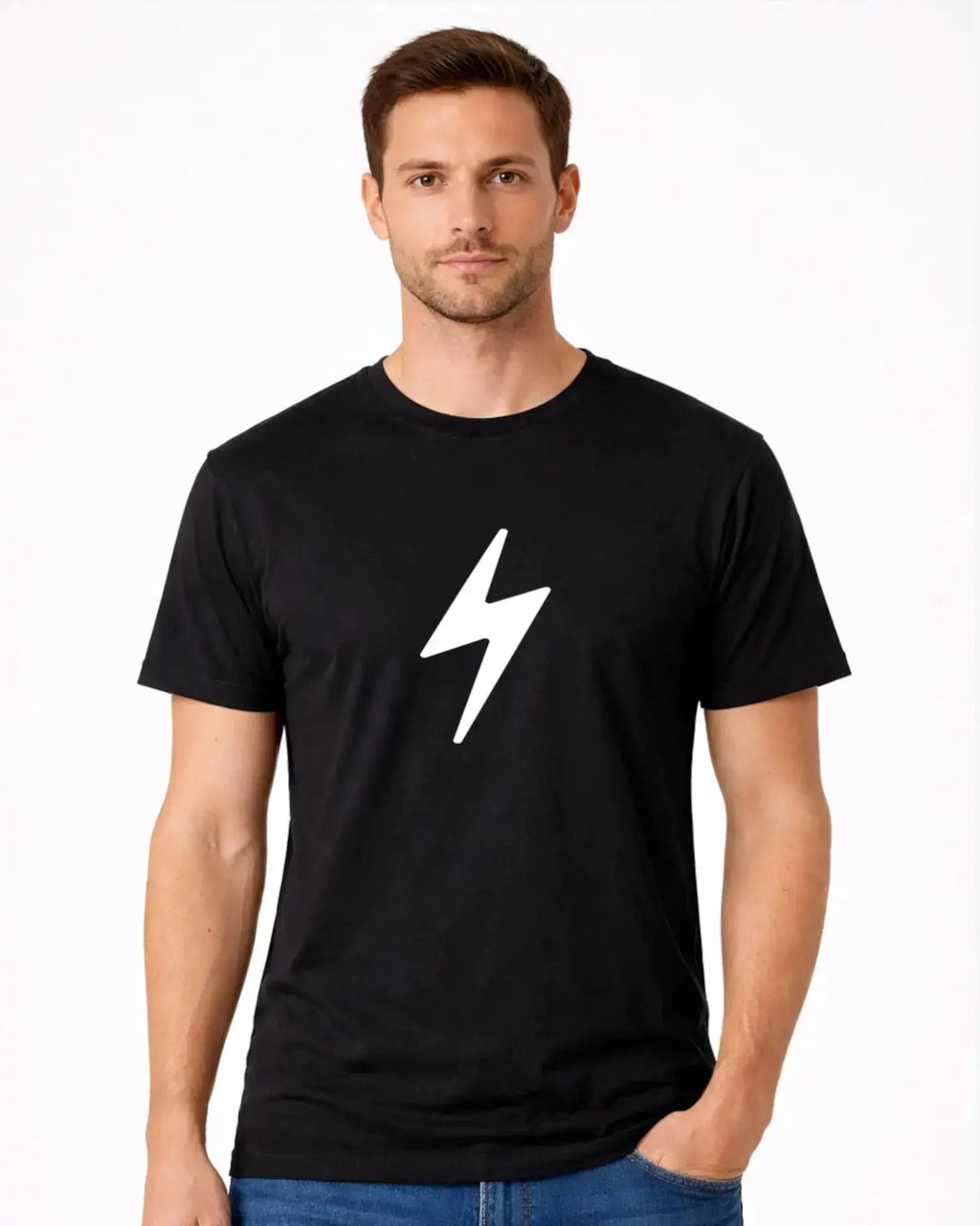 T-shirt bio homme Energy noir 