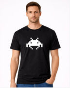T-shirt bio homme Invaders noir 