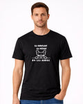 T-shirt bio homme on les adore noir