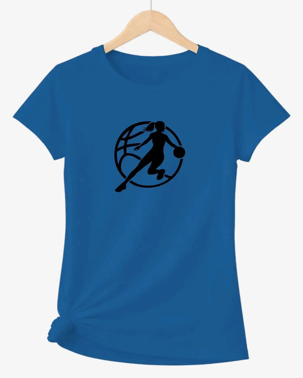 T-shirt graphique femme basket vinyle noir vue à plat T Shirts et plus