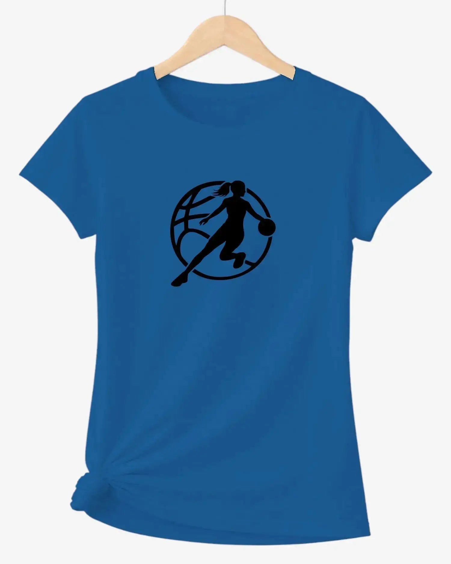 T-shirt graphique femme basket vinyle noir vue à plat T Shirts et plus
