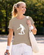 T-shirt graphique femme pétanque flow sable 